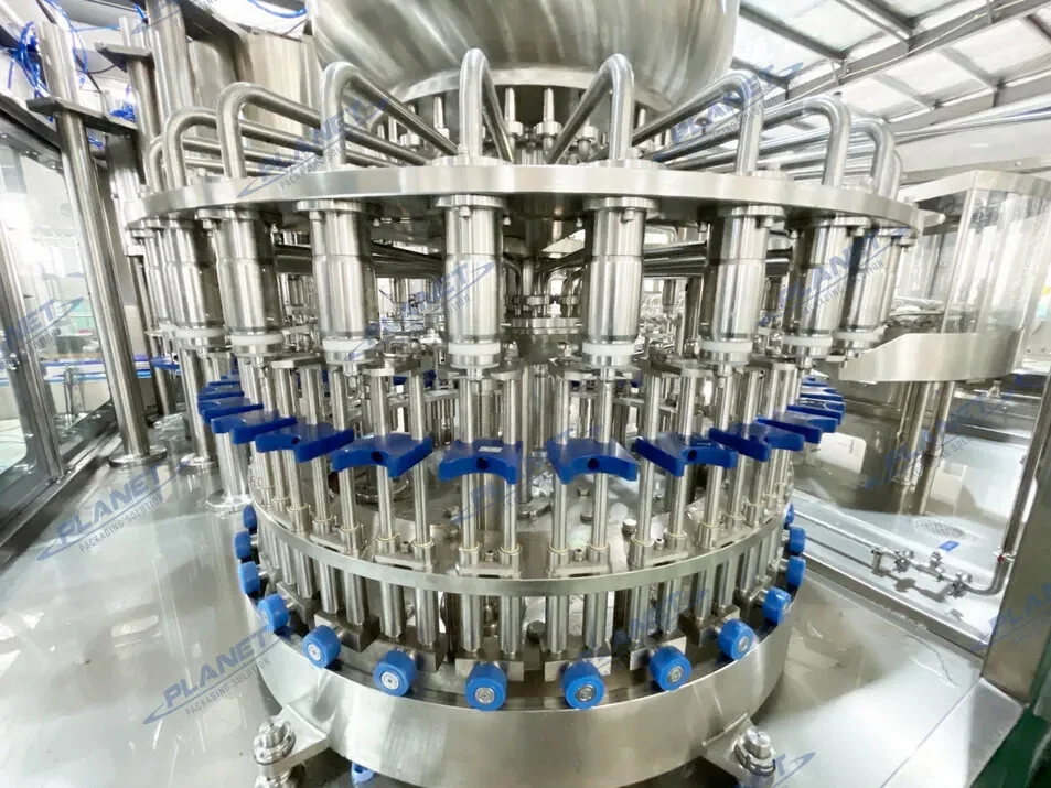 Juice filling heads
